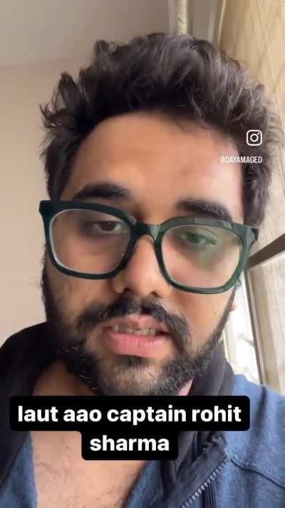 Rohit Sharma finally speaks out