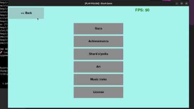 Shark Game Tech Demo — Hungry Shark–style project made fully in Pygame (looking for an artist!)