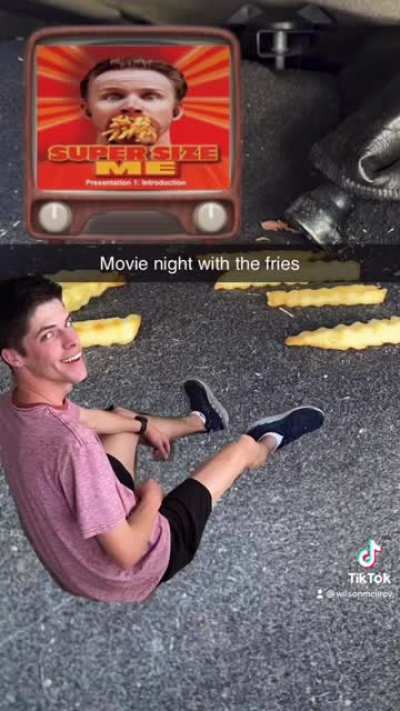 Dropping Your French Fry