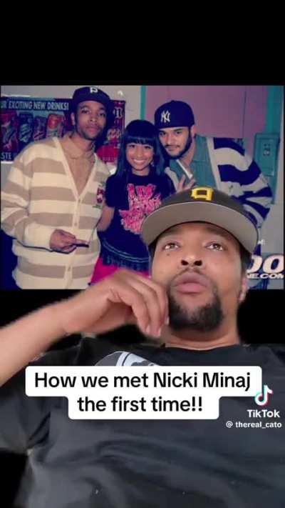 Cato tells a quick story about how he met Nicki Minaj for the first time