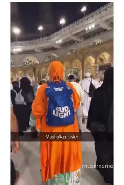 Ma Sha Allah Sister! Perfect balance between Deen and Dunya 😅
