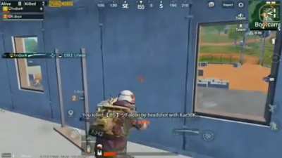 Iron sight on the kar98k seems legit, got soo lucky there