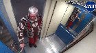 A guy hangs Putin's portrait in an elevator in Russia and records people's reaction