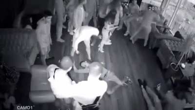 When you party near a nutter