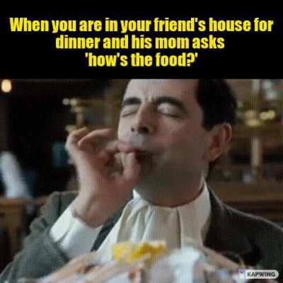 Just being nice