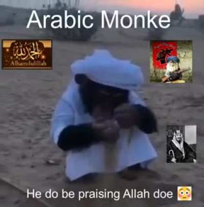 He do be praising Allah ☪️🕋🕌