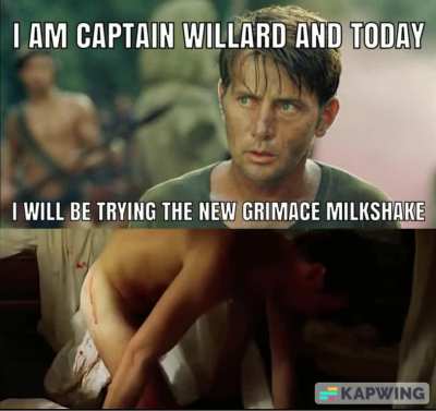 Captain Willard does a tiktok challenge