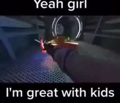 anakin sure is great with kids