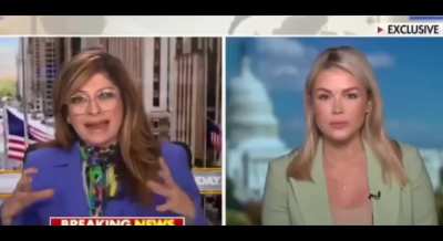 “Mothers out there are are worried, we’re gonna have a draft.”

White House Propagandist: “President Trump wisely does not remove options off of the table.