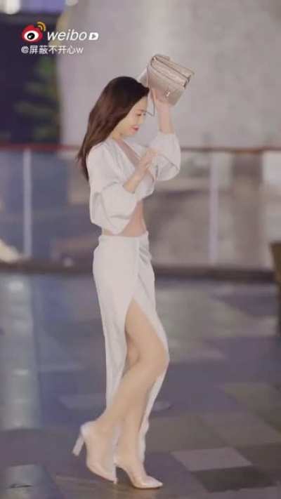 white dress