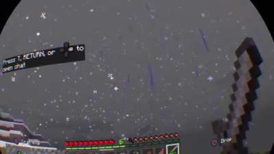 The transition into immersive mode in Minecraft VR is very cool, you literally float into your virtual TV [VIDEO]