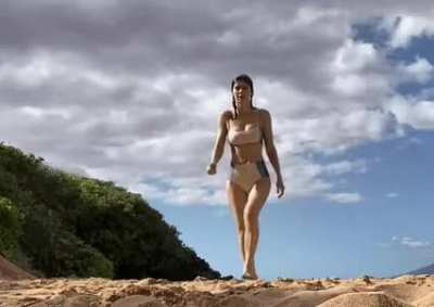 At the Beach - GIF