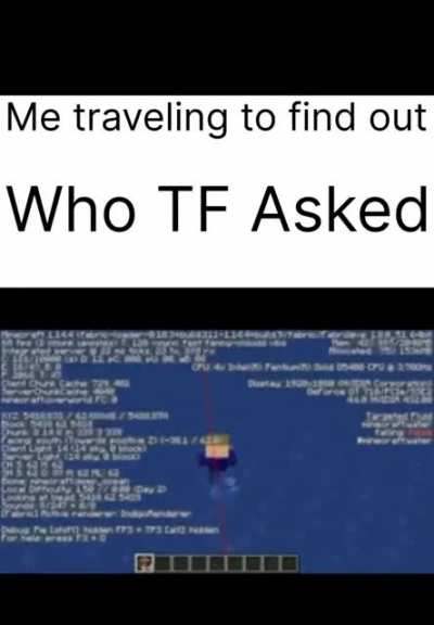 I Asked