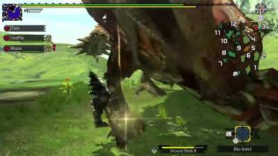 This moment convinced me to learn adept greatsword. Poor rathalos!