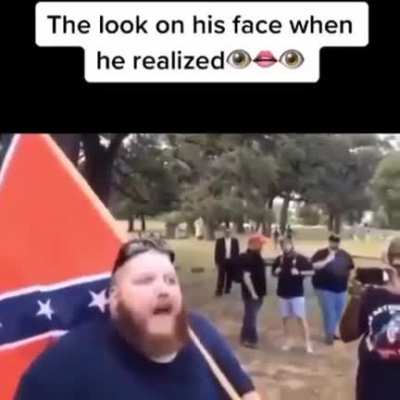 He realized he messed up