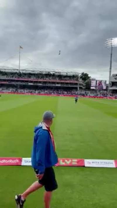 The correct way to watch cricket