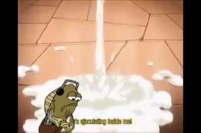 I'm just cleaning here