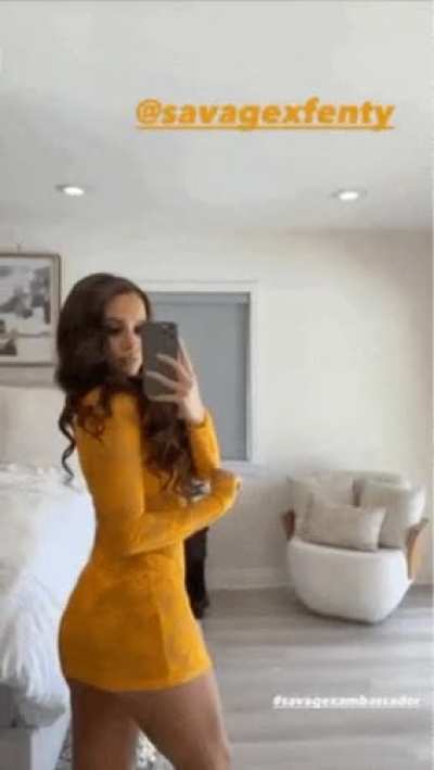 Madison Pettis ( all ass shots for Savage X Fenty )