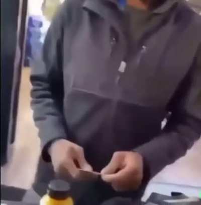 he needs a little gas 😇😇