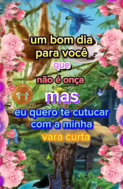 Bom dia pra vc!