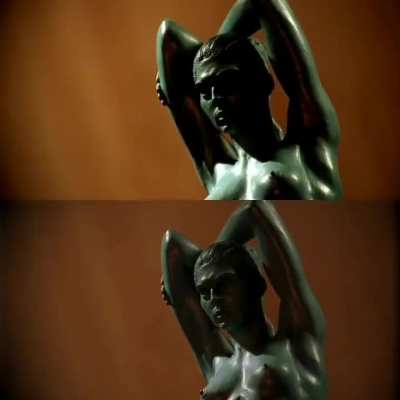 What’s that, a trick sculpture out there? That is a special-made psychological sculpture.