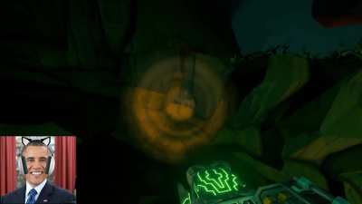 Presidents play Deep Rock Galactic