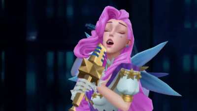 Seraphatt summoning her sextech dogs to kill everyone in the third arc of Arcane