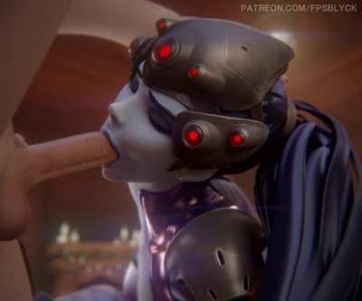 Widowmaker’s facefuck (fpsblyck)