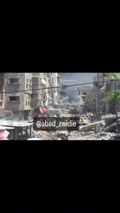 detonating IED while stared down by a Merkava
