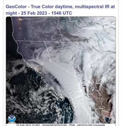 Southern California is currently getting hit by one of its largest snow storms in its state history