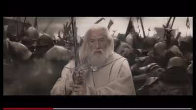 Was watching lord of the rings and heard a familiar ethereal voice...