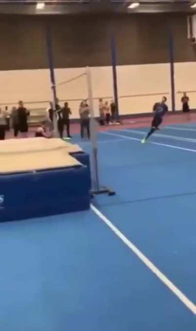 He was going for the gold