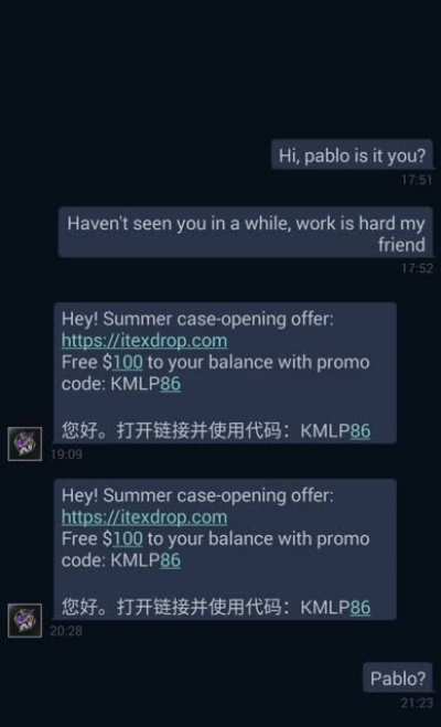 Pablo is gone..