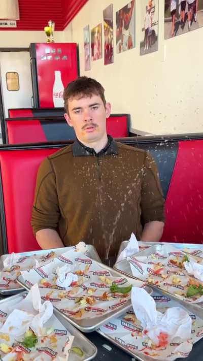 pissy camed burger