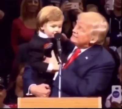 Fierce little boy