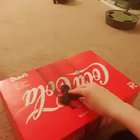 Cat trying to slap this fidget spinner