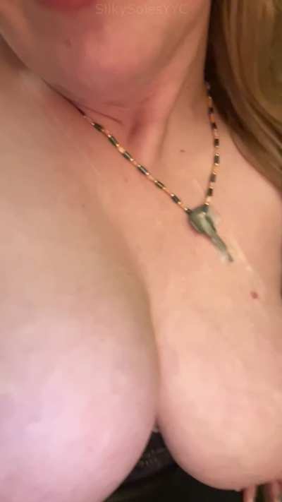 Her bull fucked her mouth and pussy before he decided to blow his load on the key to my chastity cage. When he was done he sent me in from the other room to clean it up.