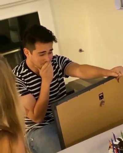 he got the best present of his life
