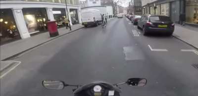 Guy harasses woman before she gets quick revenge