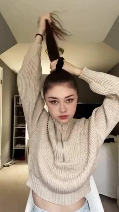 Thanks, I hate ponytails