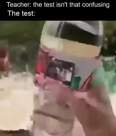 Just a regular test