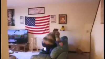 Gus Johnson cat scream