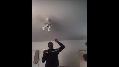Man’s hand got mangled