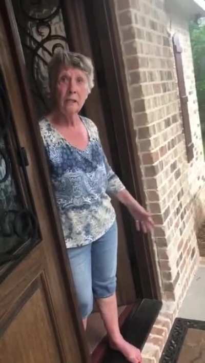 Poor old lady