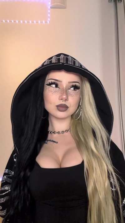 Would you suck on my perfect goth tits?😏💦💦