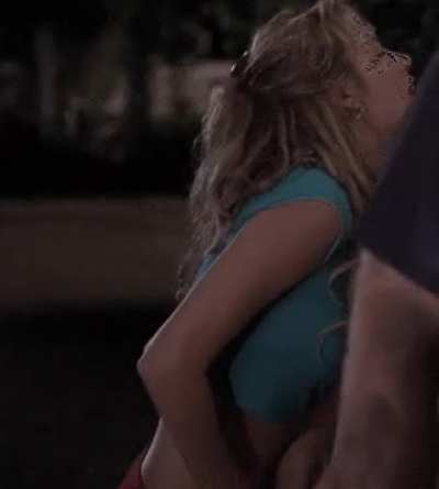 Brie Larson trying to get you to touch her