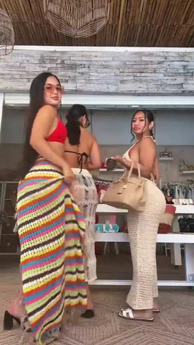 With friends