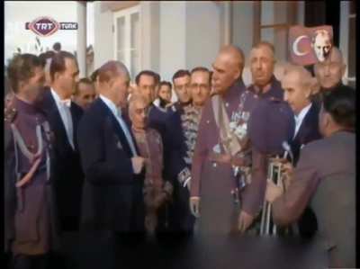 Year 1934. Leaders of Turkey & Iran speak without interpreters. President of Turkey Ataturk speaks Turkish, Reza Shah Pahlavi of Iran speaks Azerbaijani. They understand each other. Azerbaijani is mother tongue of 30 million Azerbaijanis in Iran.