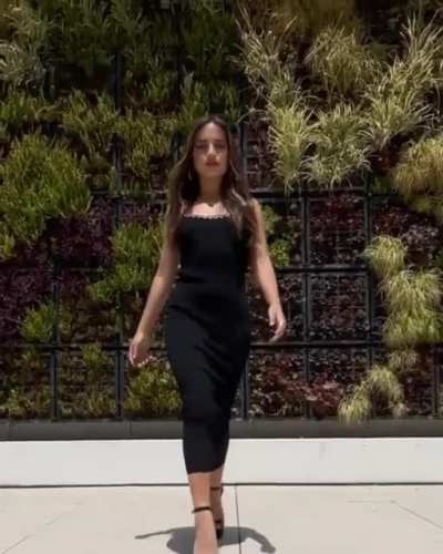 Beautiful in a Black Dress