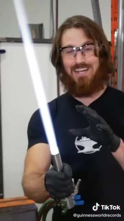 A real life lightsaber